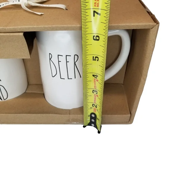 Rae Dunn Beer Stein and Beer Fund Bank - Picture 3 of 8